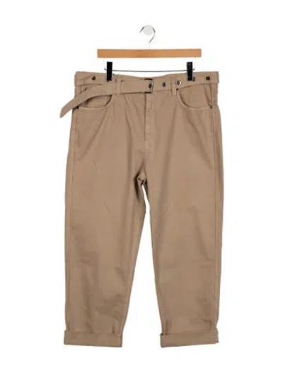 Pre-owned Brunello Cucinelli Low-rise Skinny Leg Jeans In Neutral