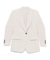 Brunello Cucinelli Lurex Blazer In Pink