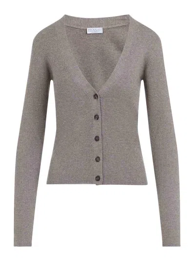 Brunello Cucinelli Lurex Cardigan