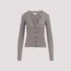 Brunello Cucinelli Women's Lurex Cardigan In Gray