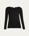 Brunello Cucinelli Cashmere-silk-blend Sweater In Black