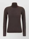 Brunello Cucinelli Sparkling Cashmere And Silk Lightweight Turtleneck Sweater
