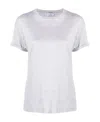 Brunello Cucinelli Marl-effect T-shirt In White
