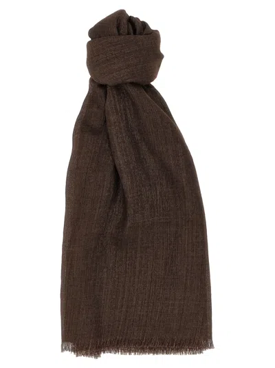 BRUNELLO CUCINELLI LUREX SCARF