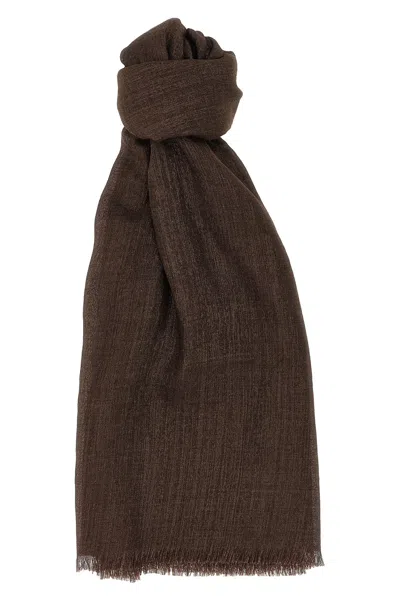BRUNELLO CUCINELLI LUREX SCARF
