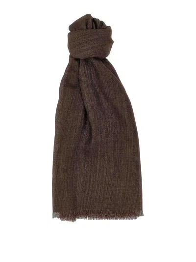 BRUNELLO CUCINELLI LUREX SCARF