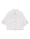 Brunello Cucinelli Lurex Shirt In Purple