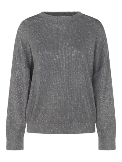 BRUNELLO CUCINELLI LUREX SWEATER