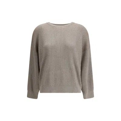 BRUNELLO CUCINELLI LUREX SWEATER