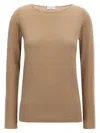 Brunello Cucinelli Sparkling Sweaters And Cardigans Gold In Beige