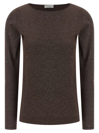 BRUNELLO CUCINELLI LUREX SWEATER