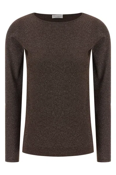 BRUNELLO CUCINELLI LUREX SWEATER