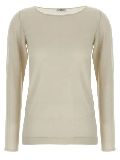 Brunello Cucinelli Lurex Sweater Sweaters And Cardigans Multicolor