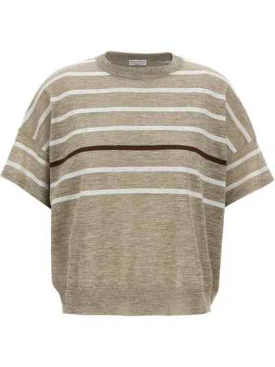 BRUNELLO CUCINELLI LUREX SWEATER