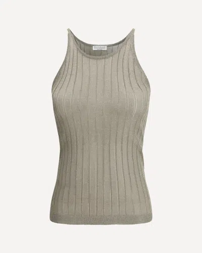 BRUNELLO CUCINELLI LUREX TANK TOP
