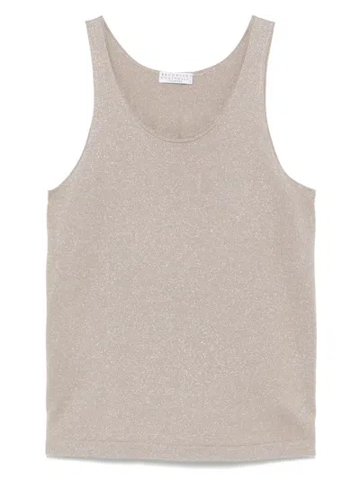 BRUNELLO CUCINELLI LUREX TOP