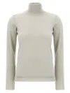 Brunello Cucinelli Cashmere-silk Glitter Turtleneck Sweater