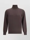 Brunello Cucinelli Turtleneck Sweater In Brown