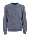 Brunello Cucinelli Sweater Crew Neck Long Sleeves In Gray