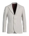 Brunello Cucinelli Man Blazer Beige Size 44 Linen, Silk, Wool, Cotton In Beige