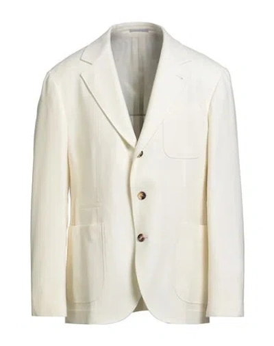 Brunello Cucinelli Linen Blazer In White