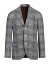 Brunello Cucinelli Blazer Jacket Men In Grey
