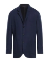 Brunello Cucinelli Man Blazer Navy Size 42 Cashmere In Blue