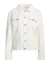 Brunello Cucinelli Classic White Denim Jacket For Men In White