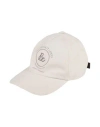Brunello Cucinelli Man Hat Off White Size L Cotton, Leather