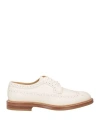 Brunello Cucinelli Perforated-embellished Suede Derby Shoes In Beige
