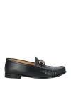 Brunello Cucinelli Man Loafers Black Size 12 Leather