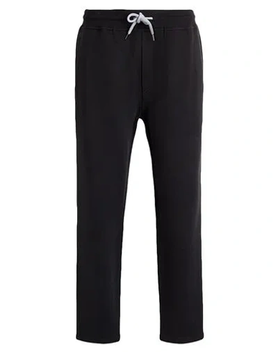Brunello Cucinelli Man Pants Black Size L Cotton, Polyamide, Cashmere, Silk