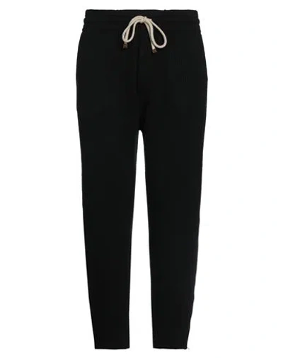 Brunello Cucinelli Man Pants Black Size Xxl Cashmere