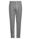 Brunello Cucinelli Man Pants Grey Size 38 Virgin Wool In Grey