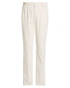 Brunello Cucinelli Man Pants Ivory Size 30 Cotton In White
