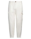 Brunello Cucinelli Cargo Pants In White