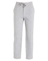 Brunello Cucinelli Man Pants Light Grey Size Xl Cashmere, Polyamide, Cotton In White