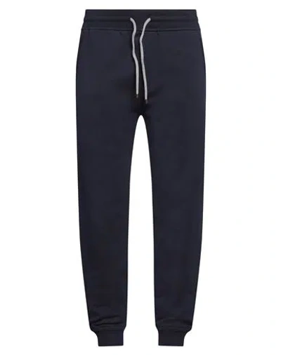 Brunello Cucinelli Man Pants Midnight Blue Size L Cotton