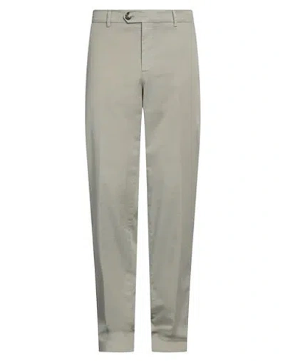 Brunello Cucinelli Man Pants Military Green Size 40 Cotton, Elastane