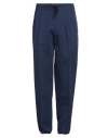 Brunello Cucinelli Man Pants Navy Size 34 Linen, Cotton