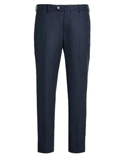 Brunello Cucinelli Man Pants Navy Size 36 Virgin Wool In Blue