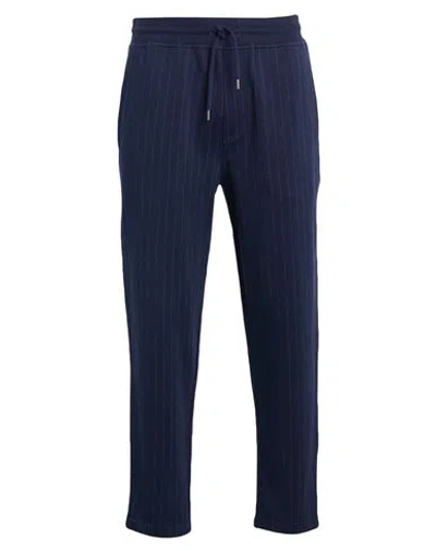 Brunello Cucinelli Man Pants Navy Size 3xl Cotton, Cashmere, Silk, Elastane In Blue