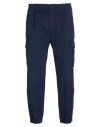 Brunello Cucinelli Man Pants Navy Size 42 Cotton In Blue