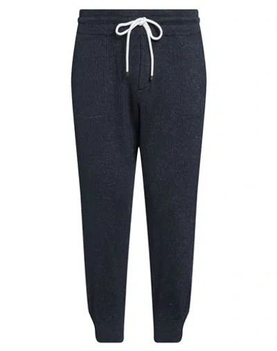 Brunello Cucinelli Man Pants Navy Size L Cotton, Linen
