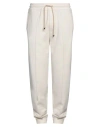 Brunello Cucinelli Man Pants Off White Size Xxl Cotton In Off White