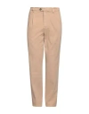 Brunello Cucinelli Man Pants Sand Size 40 Cotton, Cashmere, Elastane In Beige