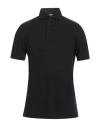 Brunello Cucinelli Man Polo Shirt Black Size Xxl Cotton