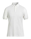 Brunello Cucinelli Man Polo Shirt Off White Size S Cotton In White