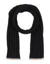 Brunello Cucinelli Man Scarf Black Size - Cashmere In Black