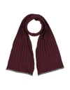 Brunello Cucinelli Man Scarf Burgundy Size - Cashmere In Purple